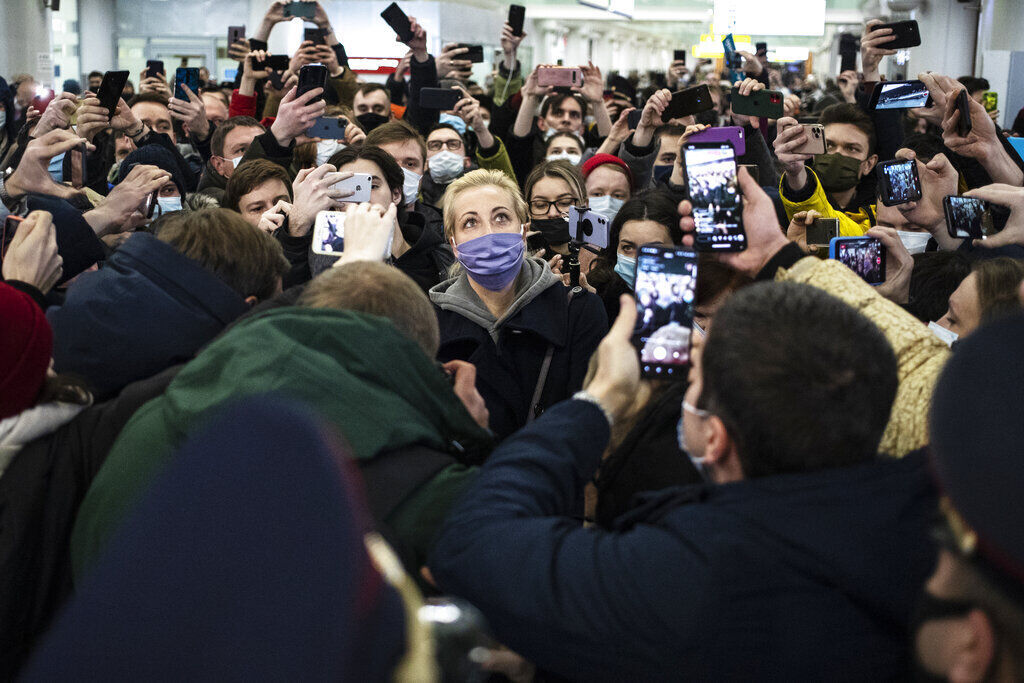 APTOPIX Russia Navalny